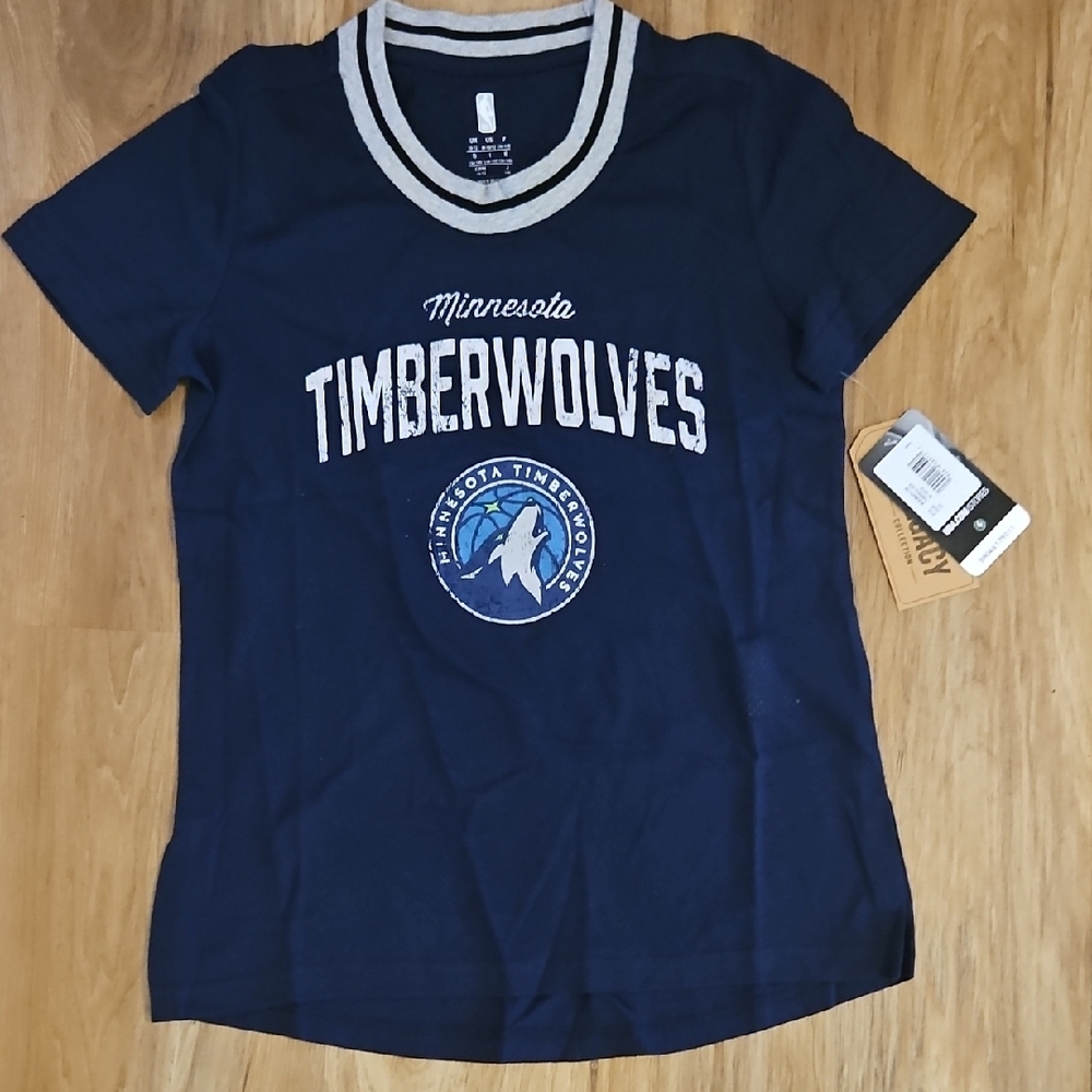 Minnesota Timberwolves Navy T-Shirt